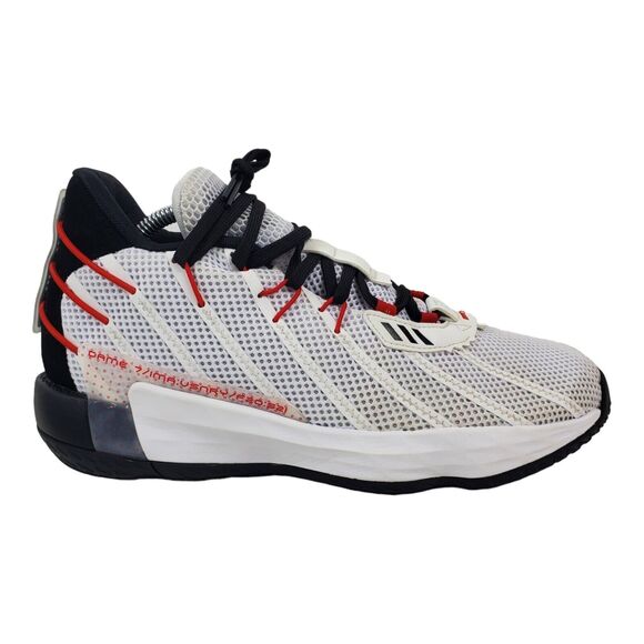 ADIDAS Shoes DAME 7 Mens Size 9 Cloud White RIP CITY Basketball Sneaker H04387 main image 14